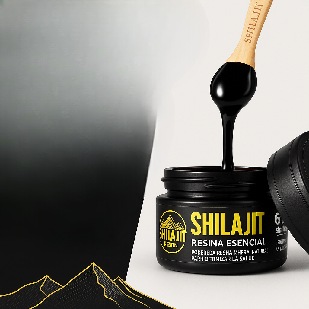 Resina Shilajit Original Vitalidad y Poder para tu Cuerpo